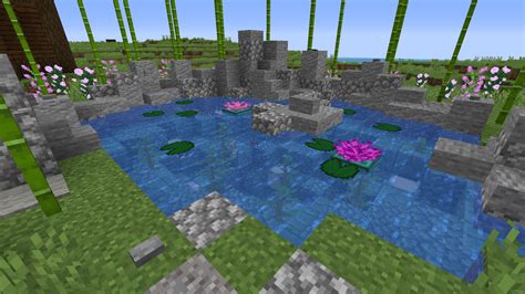 Cute Little Pond I Made In My Survival World Rminecraftbuilds