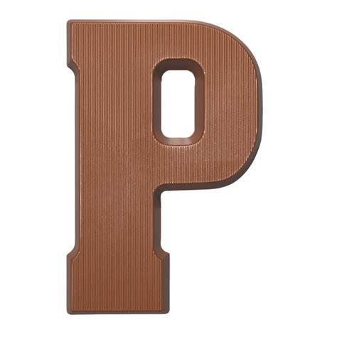 Brunner Chocolate Moulds Letter P Online Shop