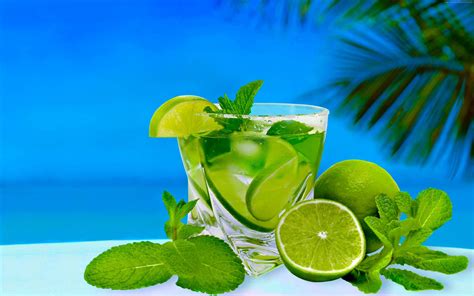 Clear Glass Filled With Clear Liquid And Lime Hd Wallpaper Wallpaper