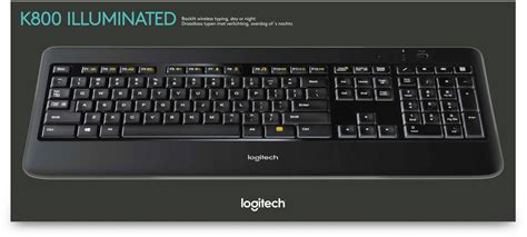 Logitech K800 Wireless Illuminated Keyboard At Mighty Ape Australia