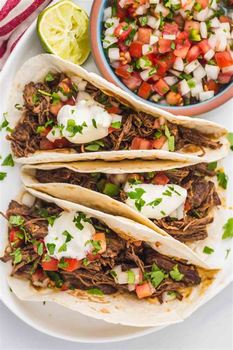 Mexican Shredded Beef And Tacos Stovetop Instant Pot Slow Cooker
