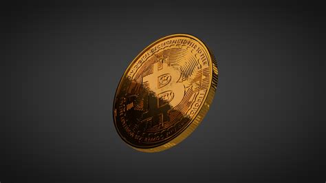 3d Bitcoin Coin Bit Model Turbosquid 1449184