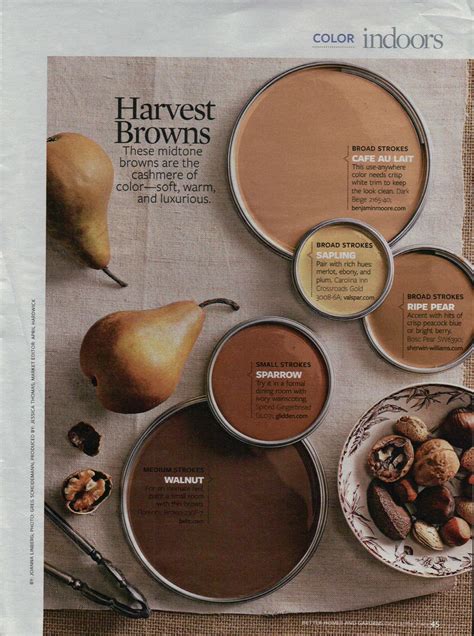 Better Homesharvest Browns Brown Paint Colors Natural Home Decor