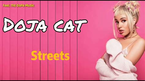 Doja Cat Streets Lyrics Youtube