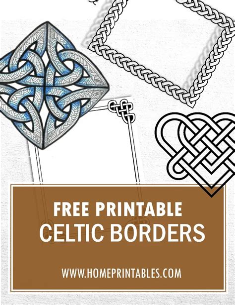 5 Outsanding Free Celtic Borders To Use Home Printables