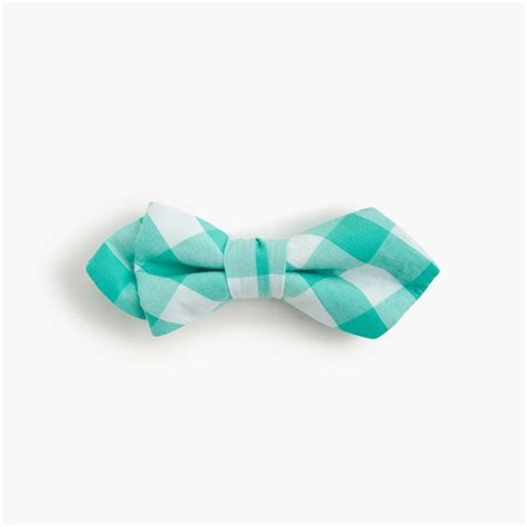 Chrome Green Cotton Bow Tie Bows Cool Bow Ties Gingham