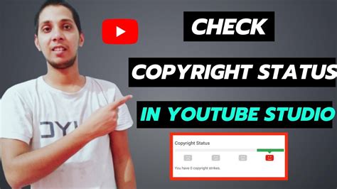 How To Check Copyright Strike In New Youtube Studio Copyright