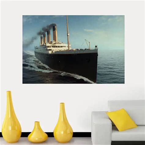 Titanic Poster Artist Canvas Painting Wall Silk Poster Cloth Print