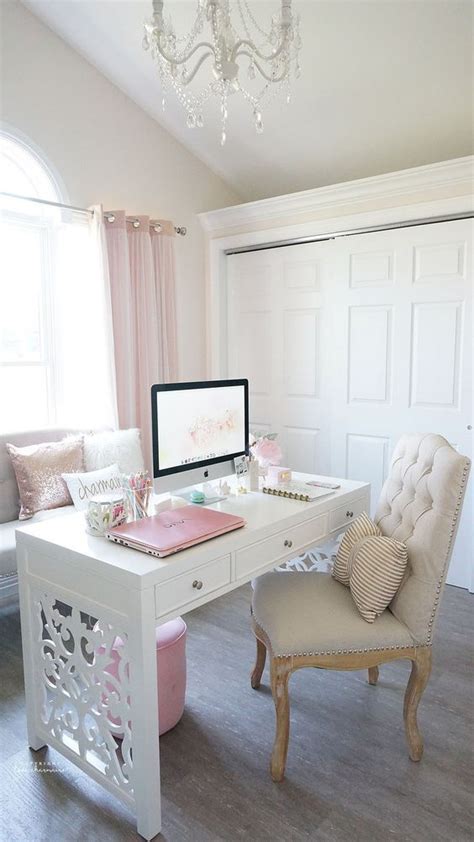 The top trends for 2021, according to pinterest. 30 Delightful Feminine Home Office Furniture Ideas - DigsDigs