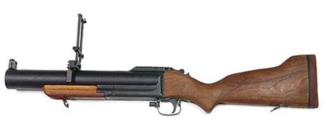 The M79 Grenade Launcher Also Know As The Thumper Is A Single Shot