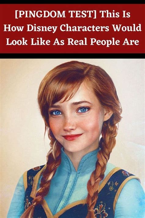 [pingdom test] this is how disney characters would look like as real people are real life disney