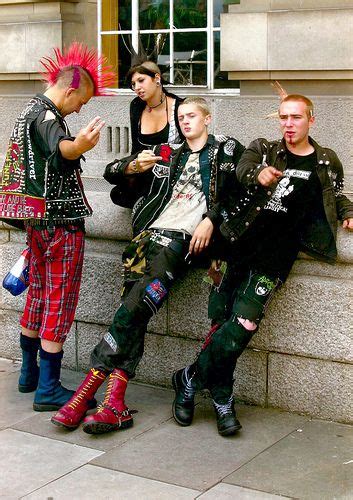 Punks By Paul Mott Via Flickr Punk Rock Outfits 80s Punk Fashion Punk Fashion