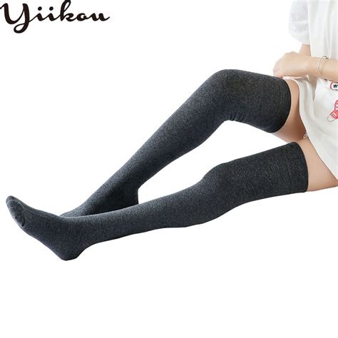 Japanese Autumn And Winter Stockings Womens Non Slip Flat Over The
