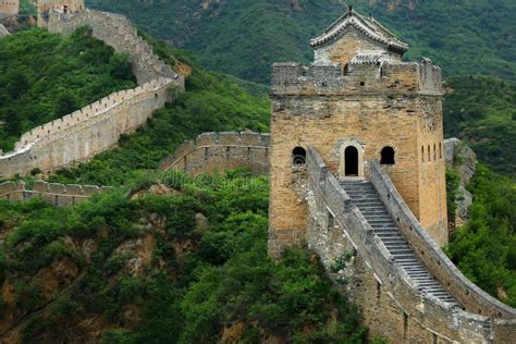 Great Wall Of China Stock Photo Image Of Great Brick 122496168