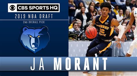 Ja Morant Brings Instant Excitement In Memphis 2019 Nba Draft Cbs