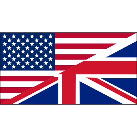 Usa And Uk Flag Free Svg