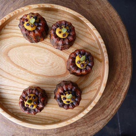 Butternuts Squash Canele Perfect For Fall Season And Halloween