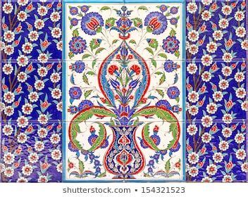 Ancient Tiles Turkish Tiles Mosque Royalty Free Photos New Pictures