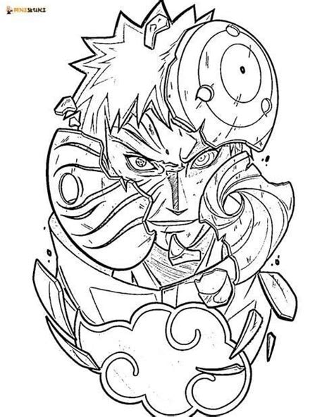 Desenhando Obito Uchiha Naruto Shipudden Tatuagens De Anime