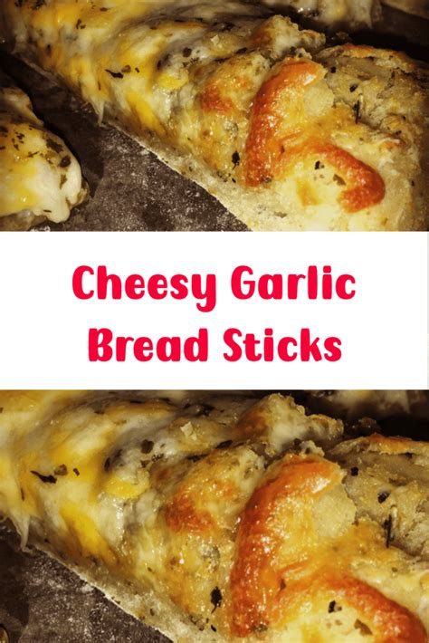 Cheesy Garlic Bread Sticks The Kind Of Cook Recipe