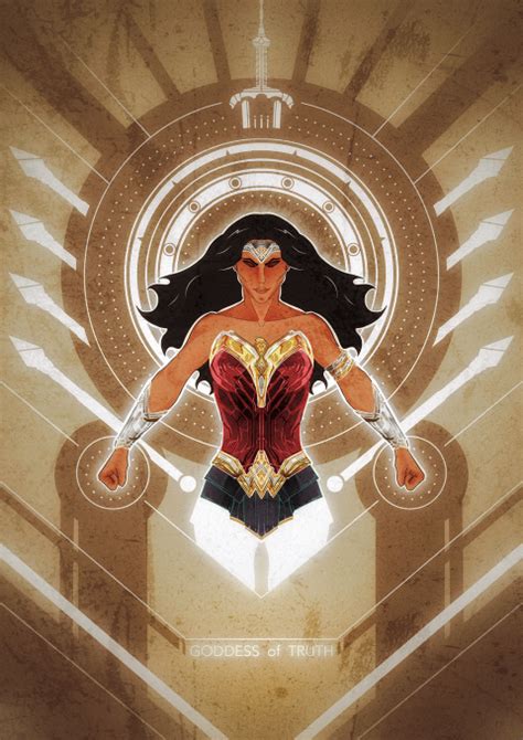 Wonder Woman The Goddess Of Truth Lazare Gvimradze Posterspy