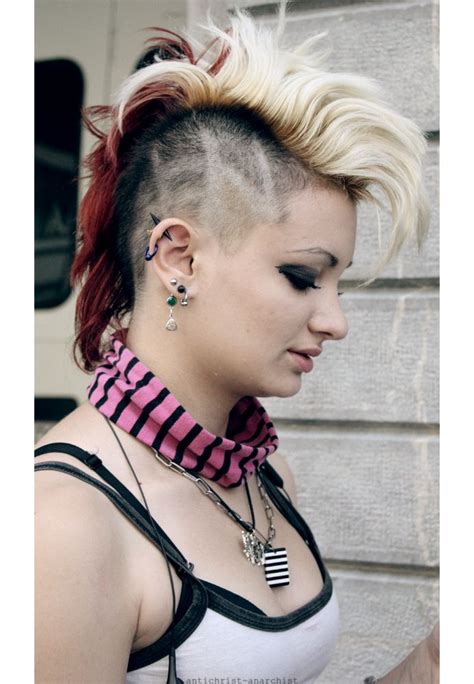 a punk in zg by xlaughingxbuddhax on deviantart meninas punk cabelo curto punk penteados