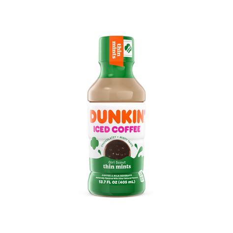 Dunkin Thin Mint Iced Coffee Reviews 2021