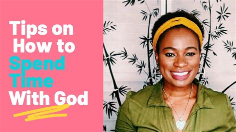 How To Spend Time With God 5 Tips On Spending Time With God Youtube