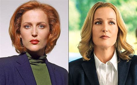 The X Files Gillian Anderson Why Im Wearing A Wig To Play Scully