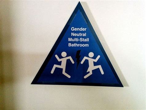17 Of The Most Fabulous Gender Neutral Bathroom Signs Gender Neutral