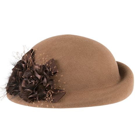 lady french berets caps for women 100 wool felt fedora hat winter church female vintage cloche