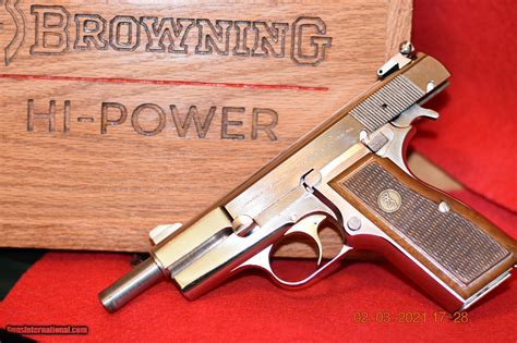 Browning Hi Power Nickel Plated 1980