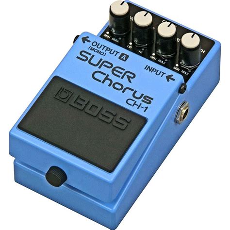 Boss Ch 1 Stereo Super Chorus Guitar Effects Pedal
