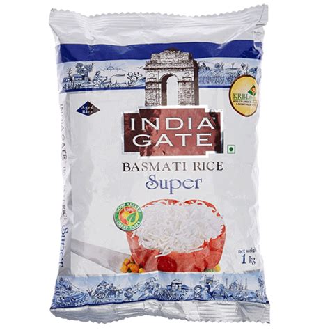 India Gate Basmati Rice Super 1kg250gm Extra Super Malda Ka Super