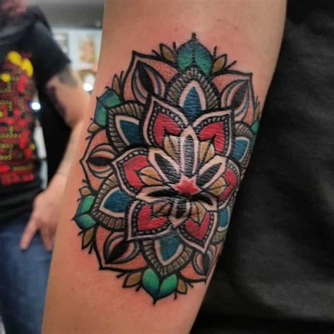 Update 90 About Mandala Elbow Tattoo Best Indaotaonec