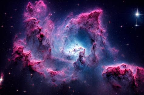 Premium Photo Space Background Colorful Nebula With Starsspace