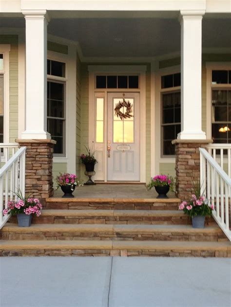 They are fairly new and in great shape but ugly. front porch post trim | Front porch remodel | Pinterest