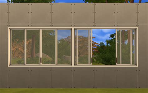 Sims 4 Ccs The Best Sunset Windows And Doors By Minc78