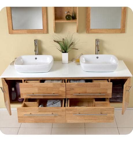 Turn average cabinets into diy floating bathroom shelves. Floating Bathroom Vanities: Space and Style to Spare ...