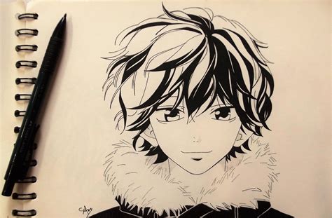 How cute can a guy get. Mabuchi Kou - Ao Haru Ride by salmanrj on DeviantArt