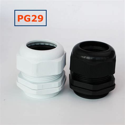 1Pcs PG29 Plastic Waterproof Cable Gland For 18 25mm IP68 Nylon Cable