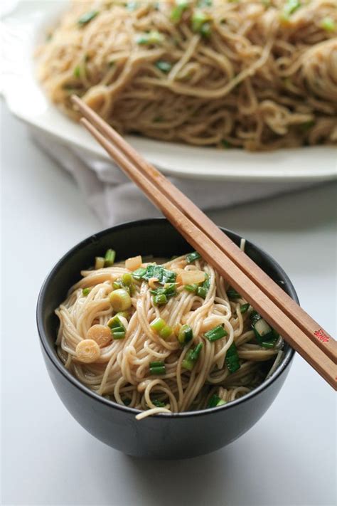 Momofuku Ginger Scallion Noodles Recipes