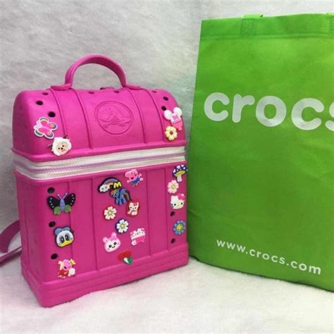 Andsy Crocs Backpack With Jibbitz Shopee Philippines