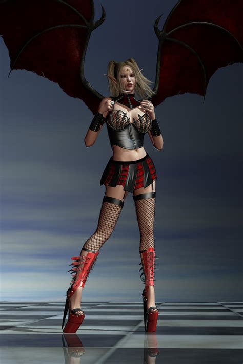 Evinessa Sexy Fantasy Devil Vamp Elfen 004 By Evinessa On Deviantart