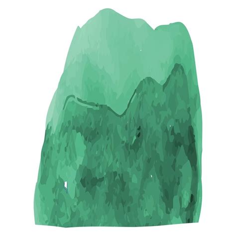 Premium Vector Vector Brush Stroke Watercolor Green