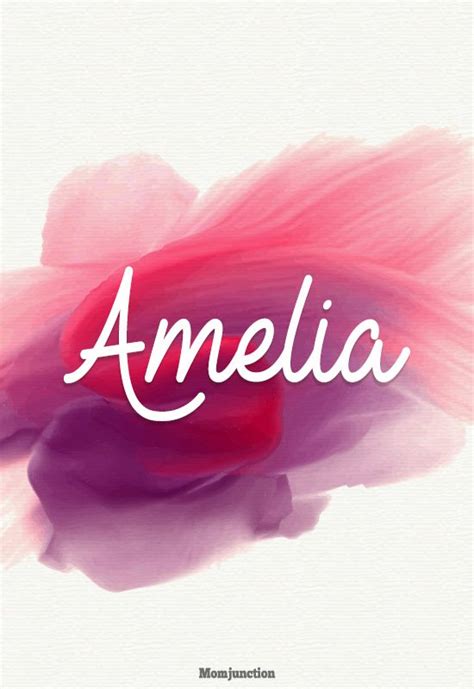 Amelia Name Meaning Origin History And Popularity Artofit