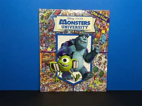 Disney Pixar Monsters University Look And Find Book 199 Picclick