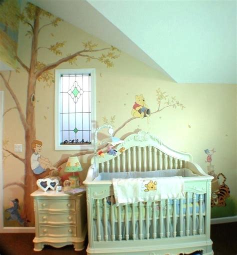 Winnie The Pooh Baby Room Nursery Murals Yahoo Image Classic Winnie