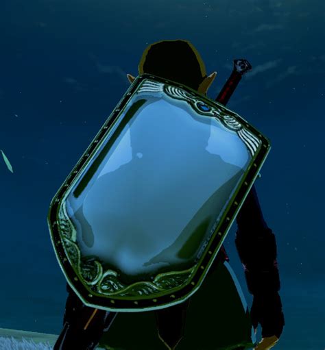 Links Awakening Mirror Shield The Legend Of Zelda Breath Of The Wild