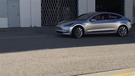 Tesla Model 3 Alpha Prototype Spotted Cruising In Hawthorne Ca